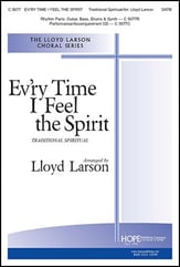 Ev'ry Time I Feel the Spirit SATB choral sheet music cover